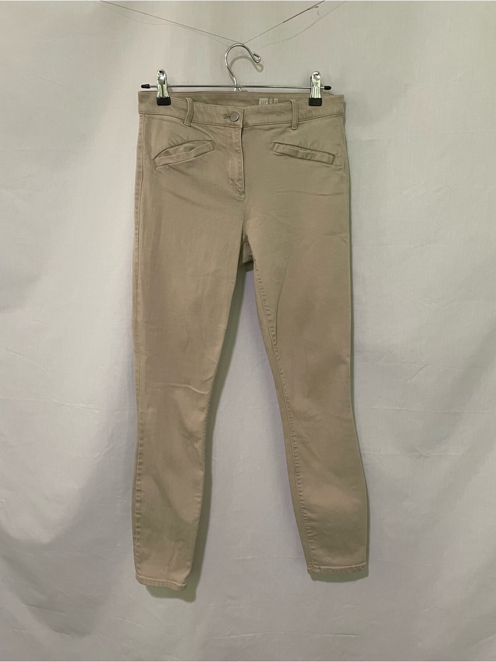 GAP Women’s Modern Stretch Skinny Crop Pants in Khaki Size 6R